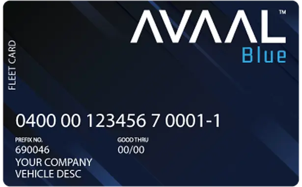 Avaal blue Card