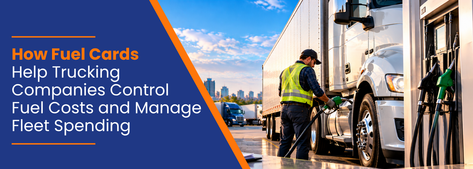 How Fuel Cards Help Trucking Companies Control Fuel Costs and Manage Fleet Spending
